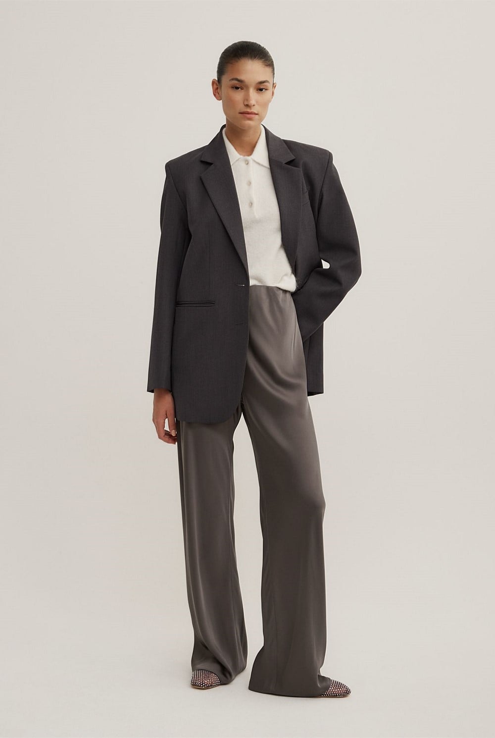 Bias Cut Pants