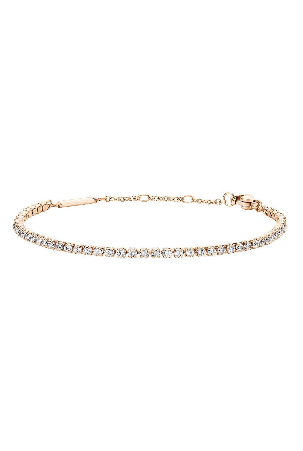 Classic Tennis Bracelet In Rose Gold