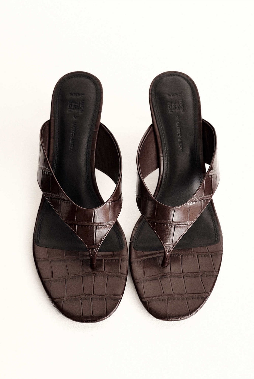 Toe Post Mule Heels