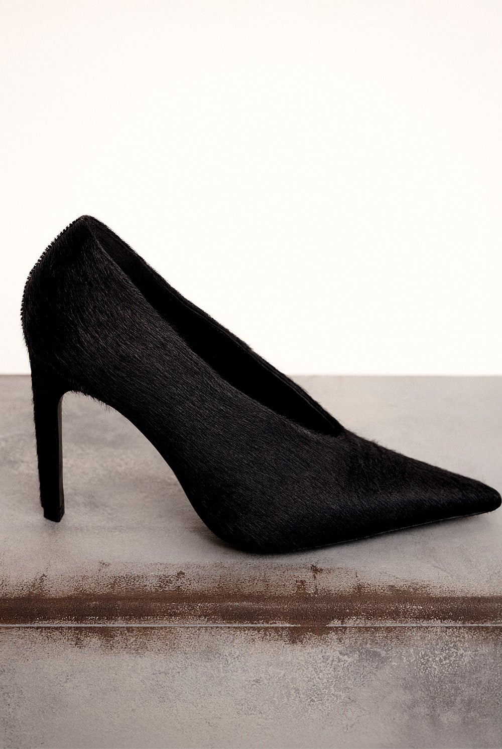 High Vamp Pump Heels