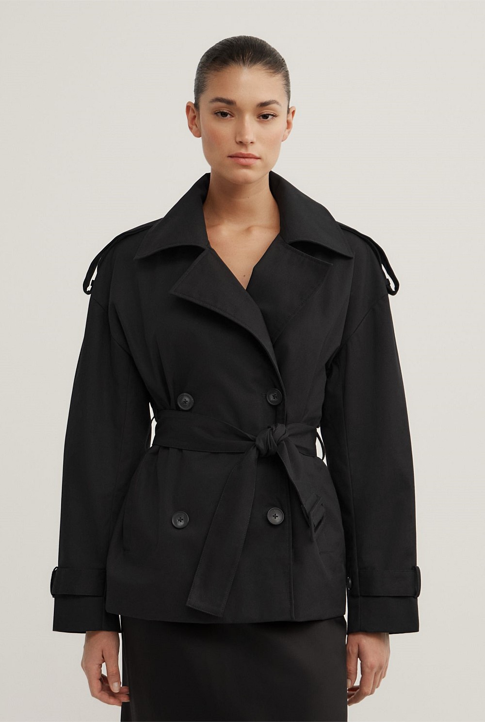 Belted Trench Coat