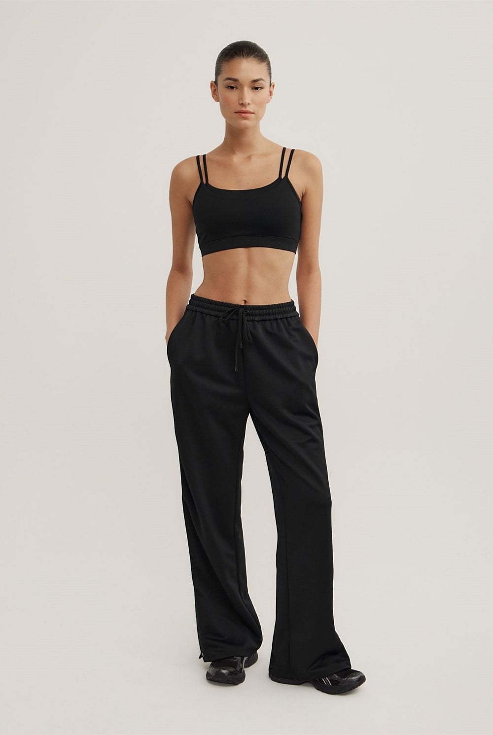 Side Snap Track Pants