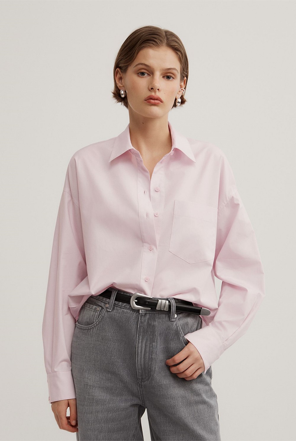 Sheer Insert Shirt