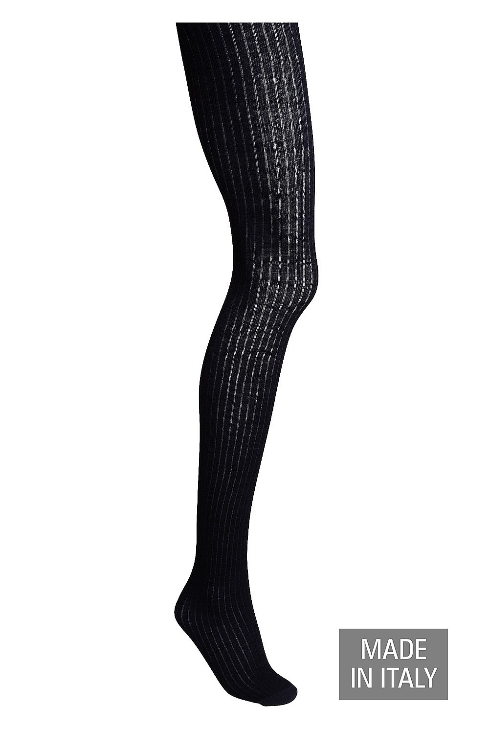 Wool Blend Ribbed Tight