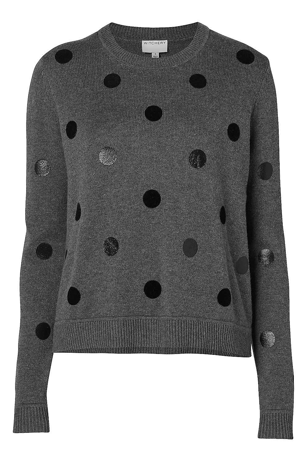 Flock Spot Knit