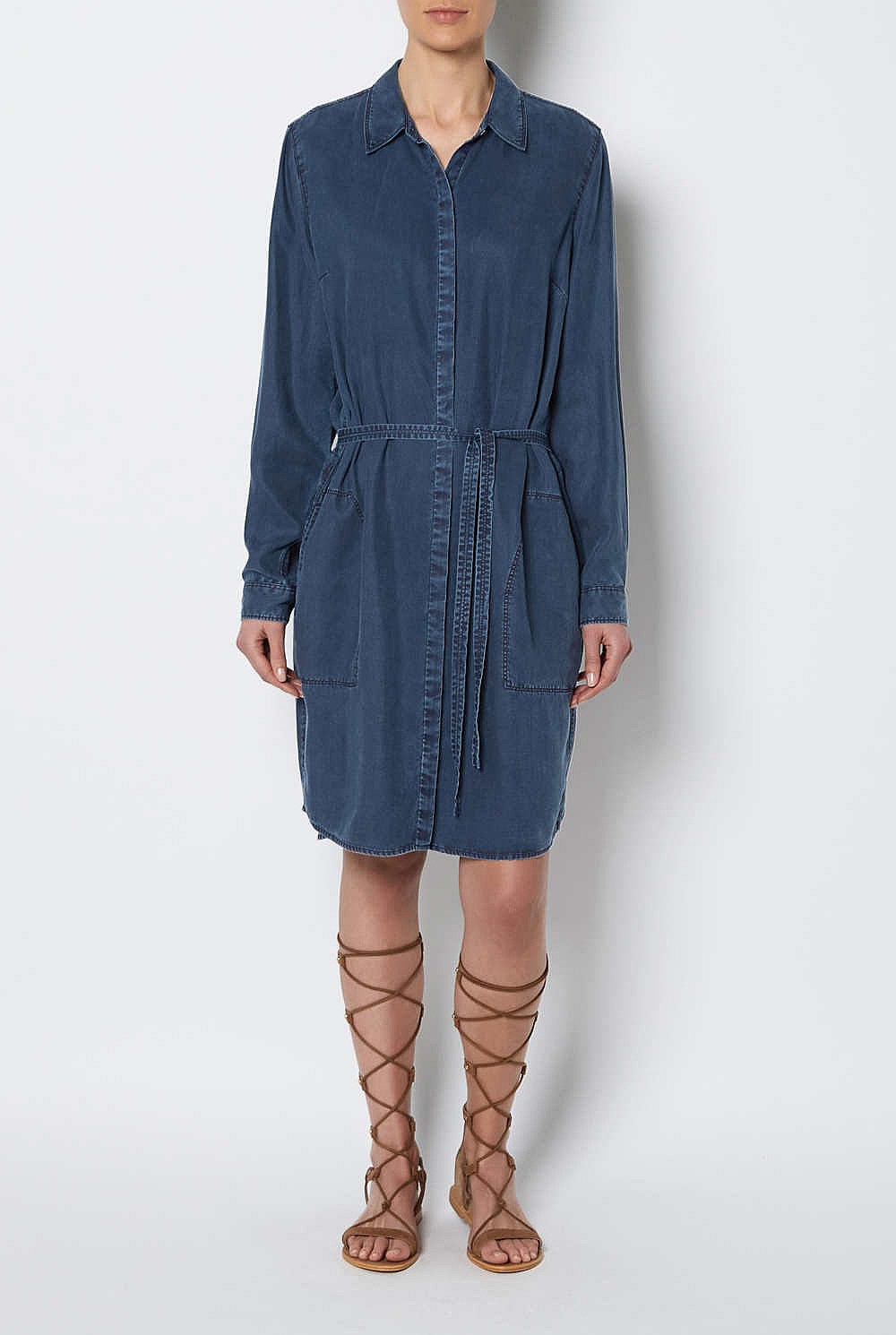 Tencel Shirt Dress
