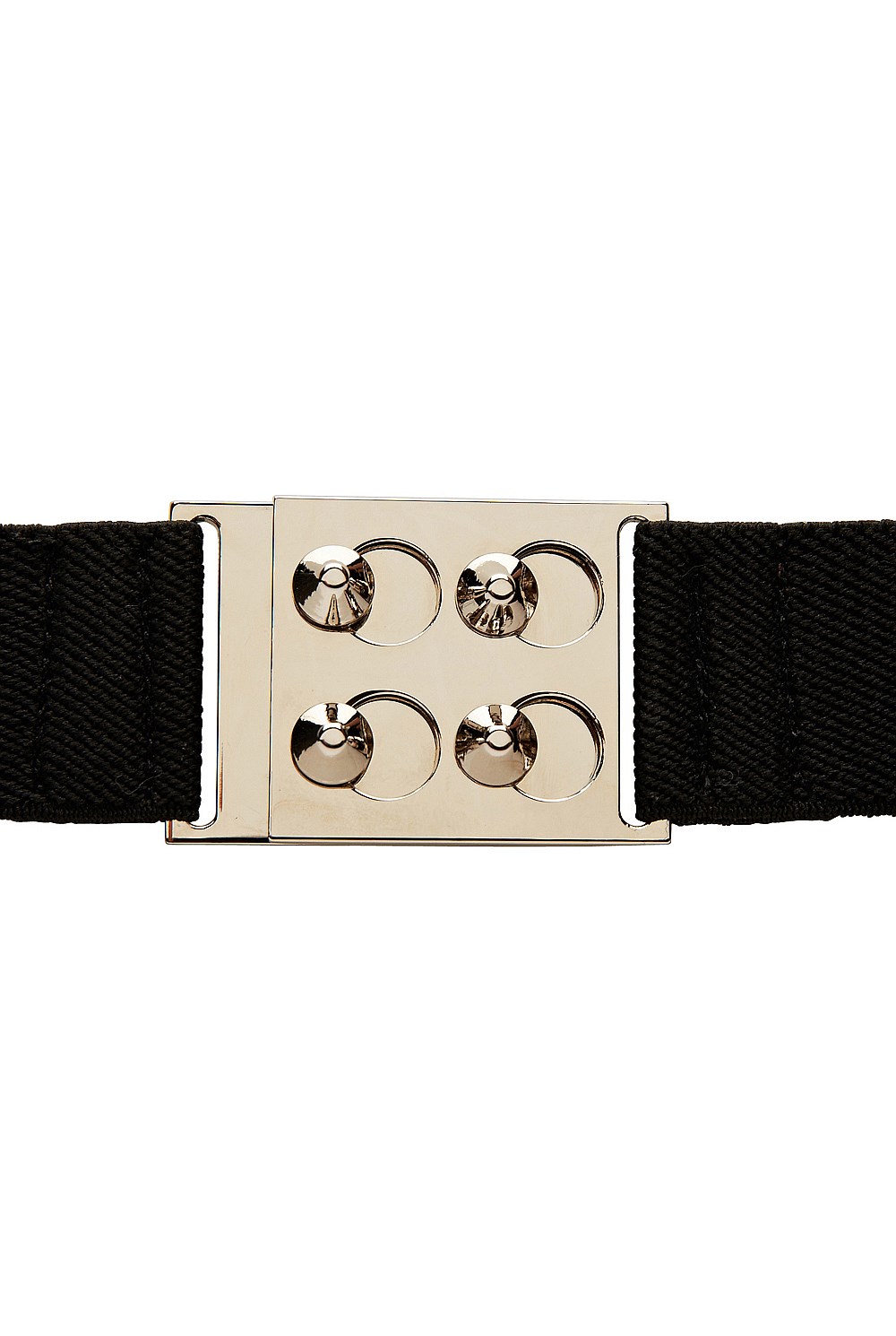 Metal Detail Elastic Belt