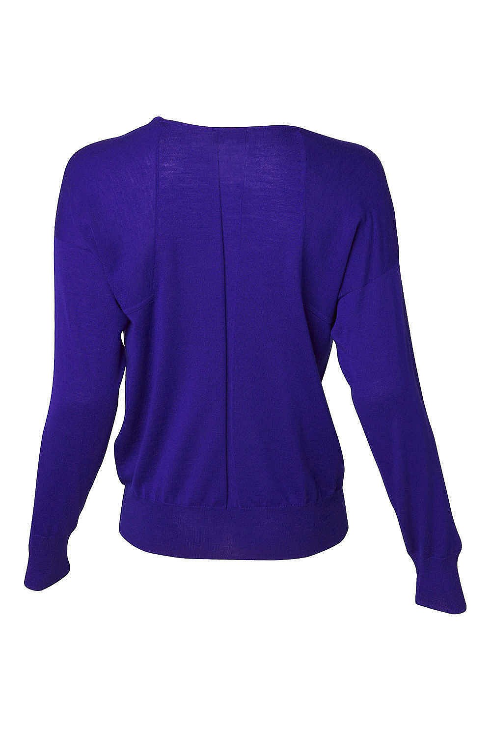 Crop Merino Raglan Knit