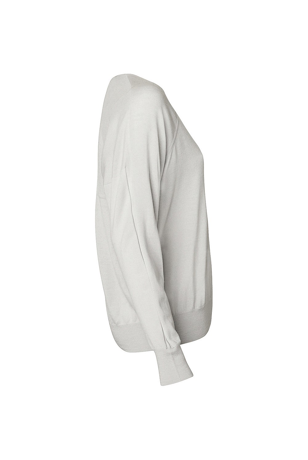 Crop Merino Raglan Knit