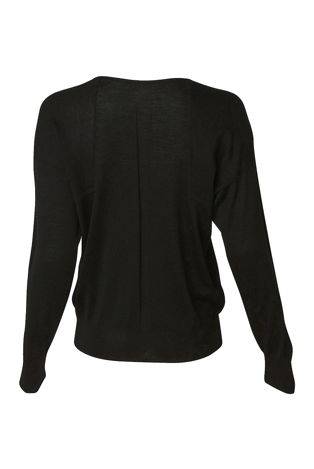 Crop Merino Raglan Knit