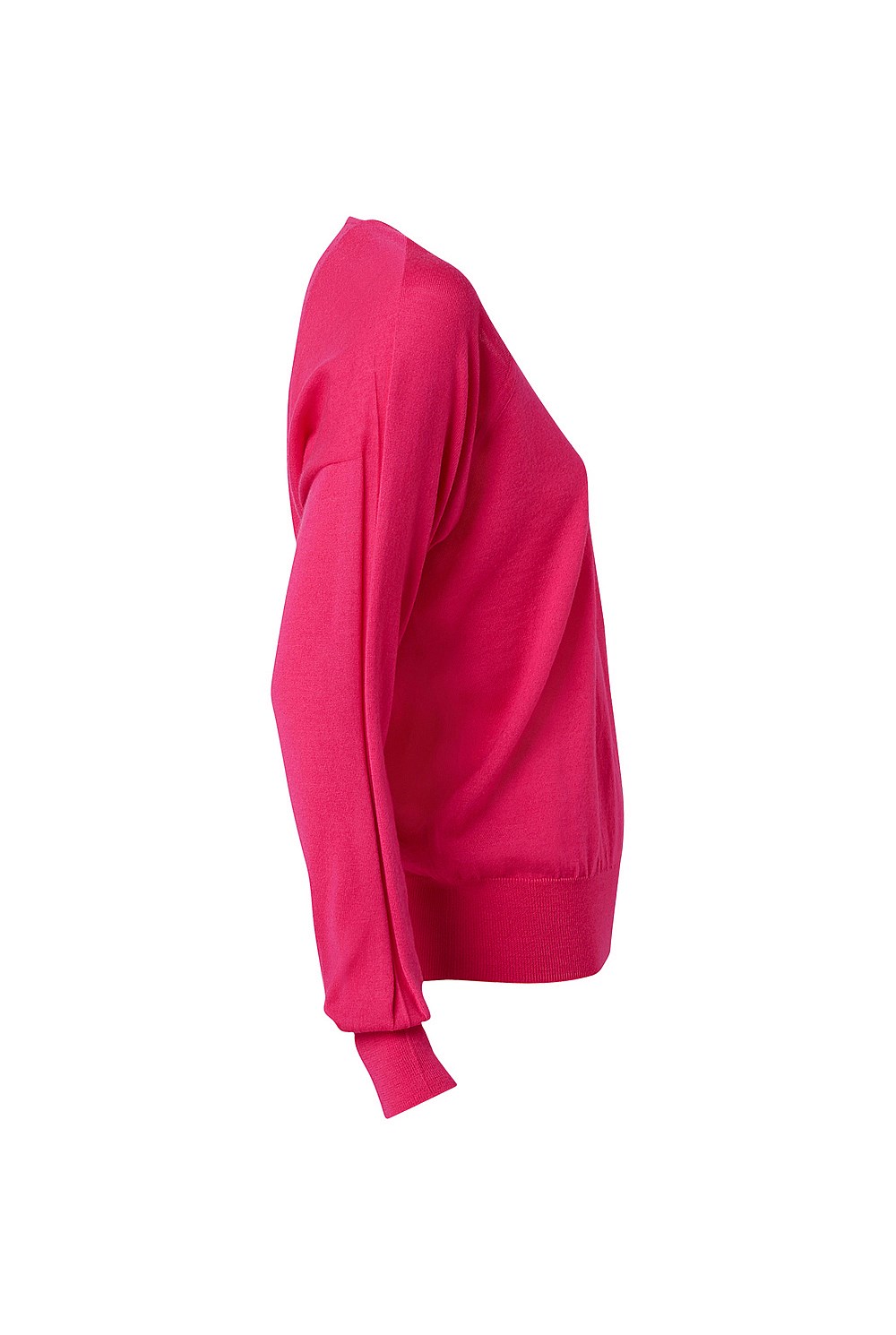 Crop Merino Raglan Knit
