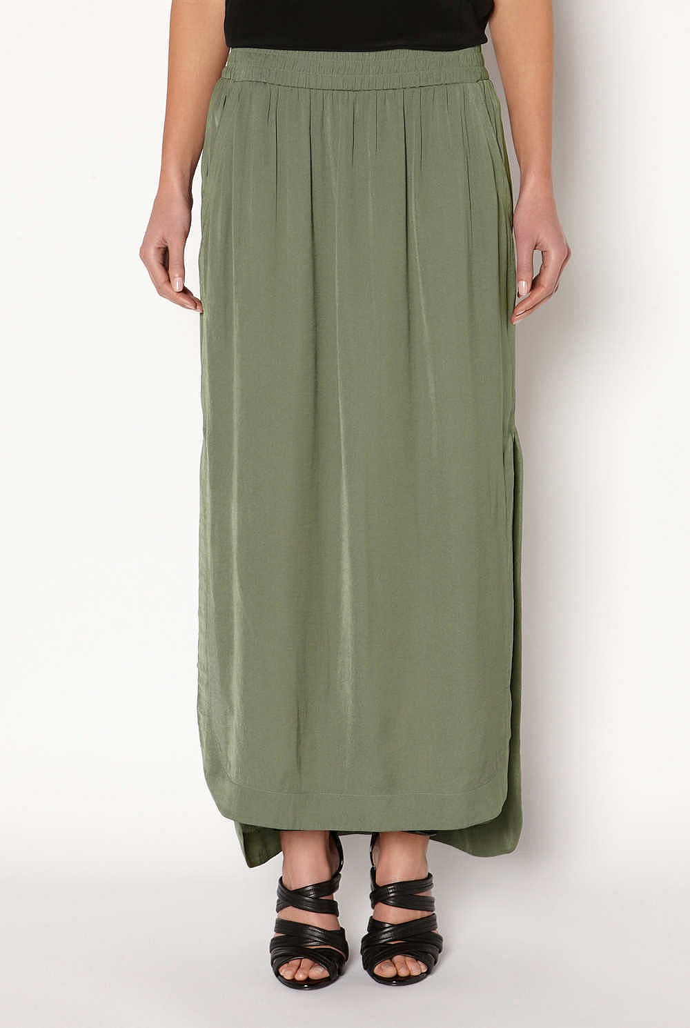 Double Split Maxi Skirt
