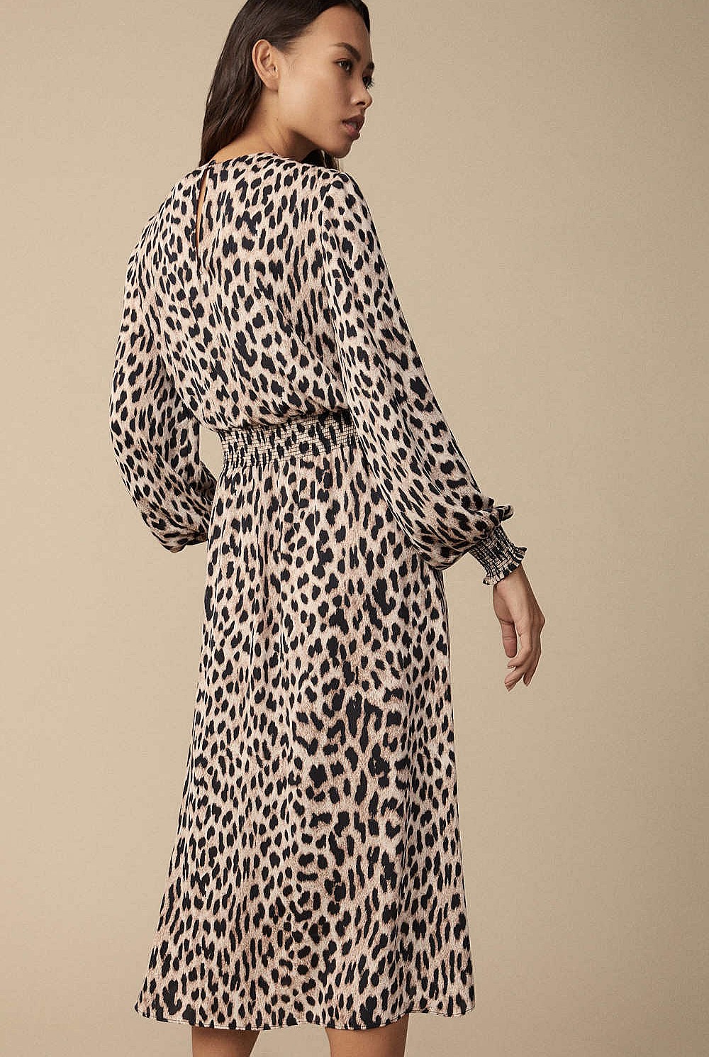 Animal Midi Dress
