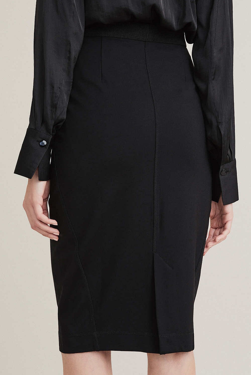 Ponte Pencil Skirt