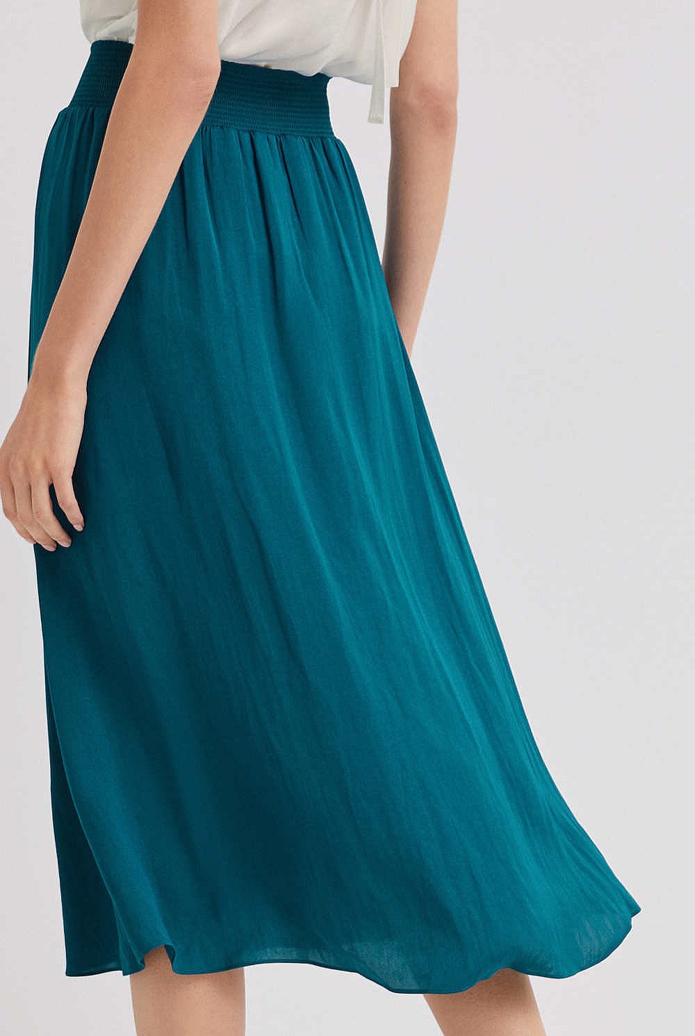 Soft Split Skirt