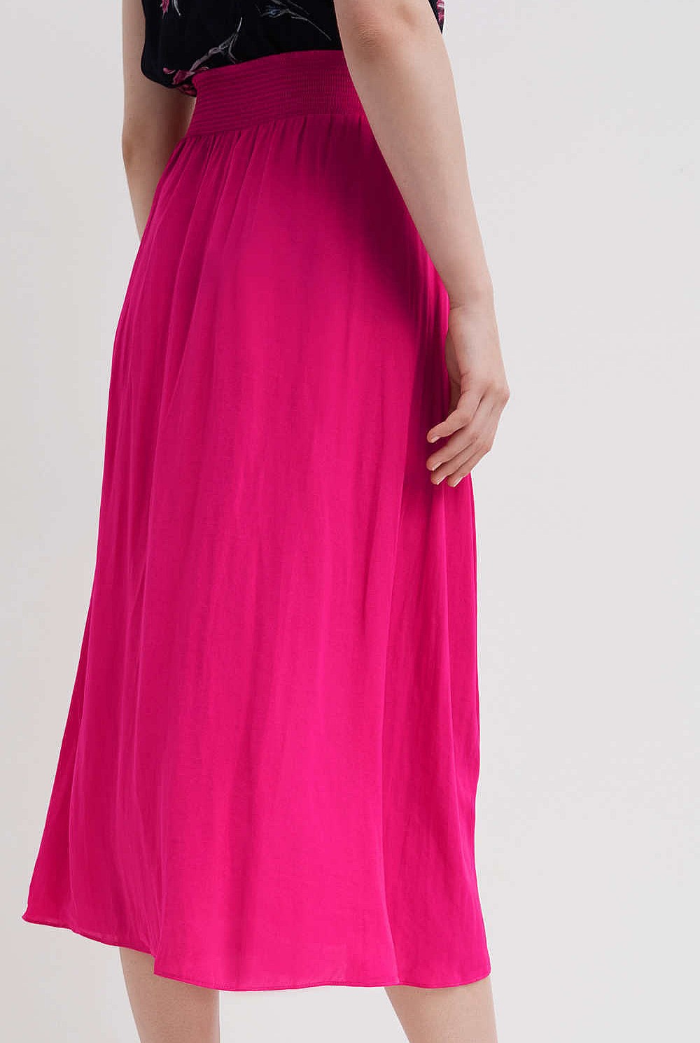 Soft Split Skirt