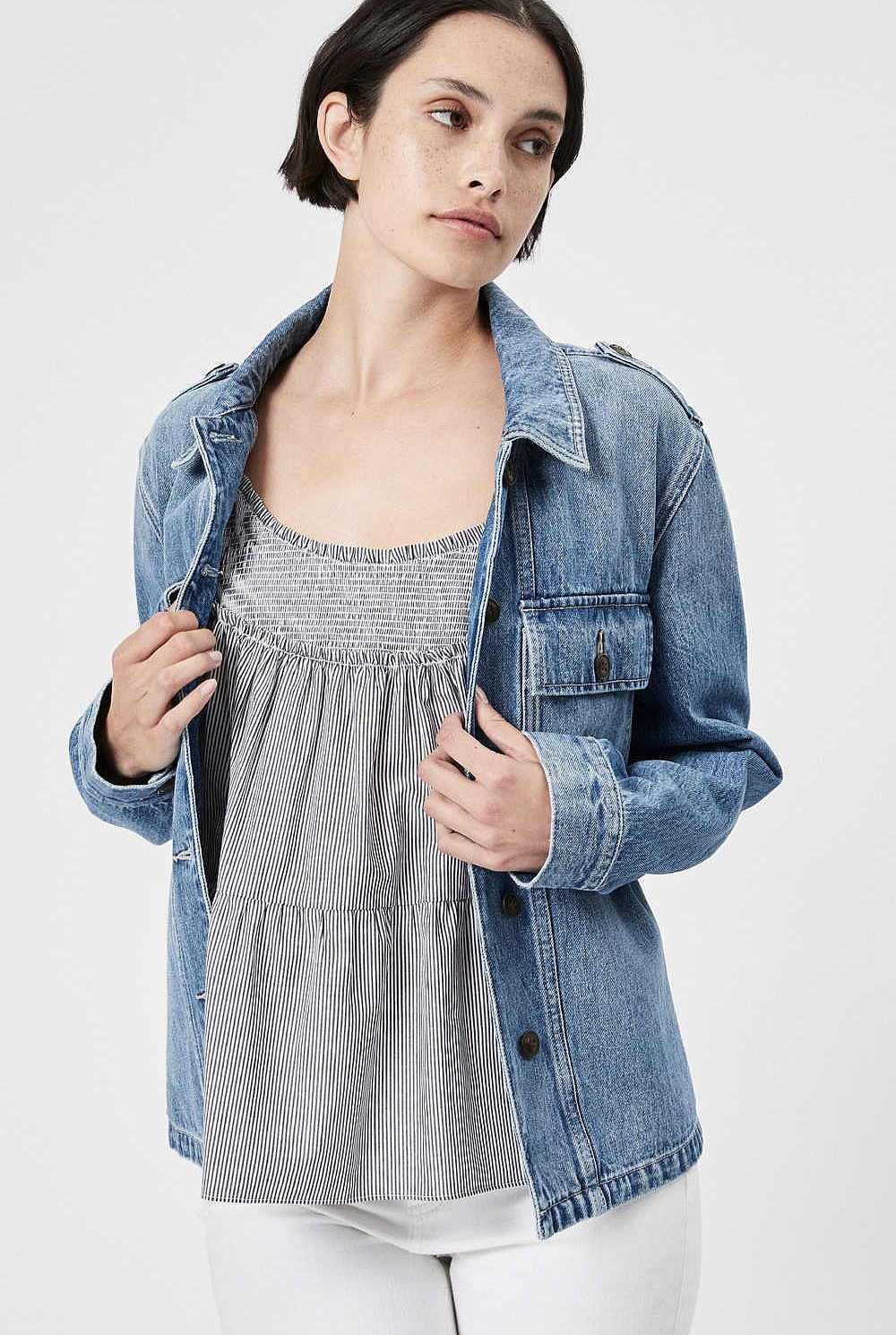Denim Shacket