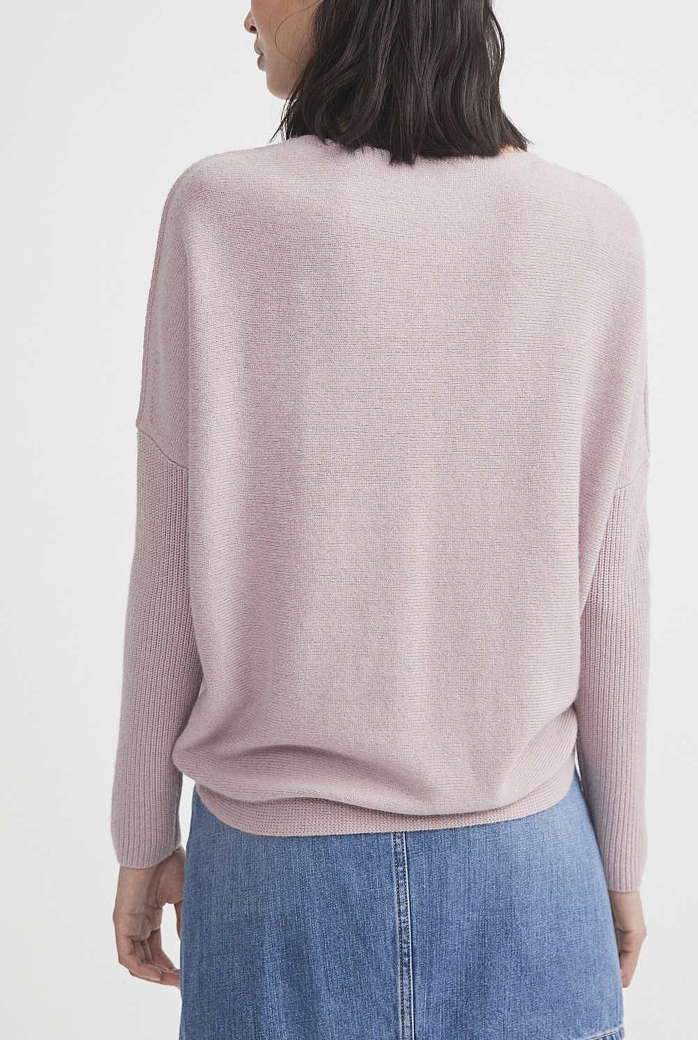 Drop Shoulder Knit