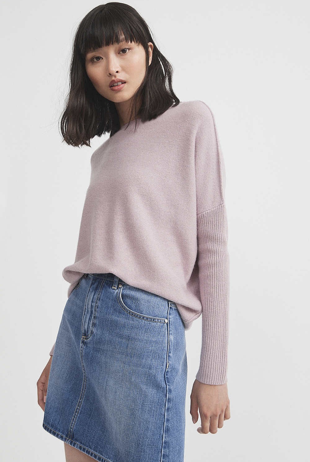 Drop Shoulder Knit
