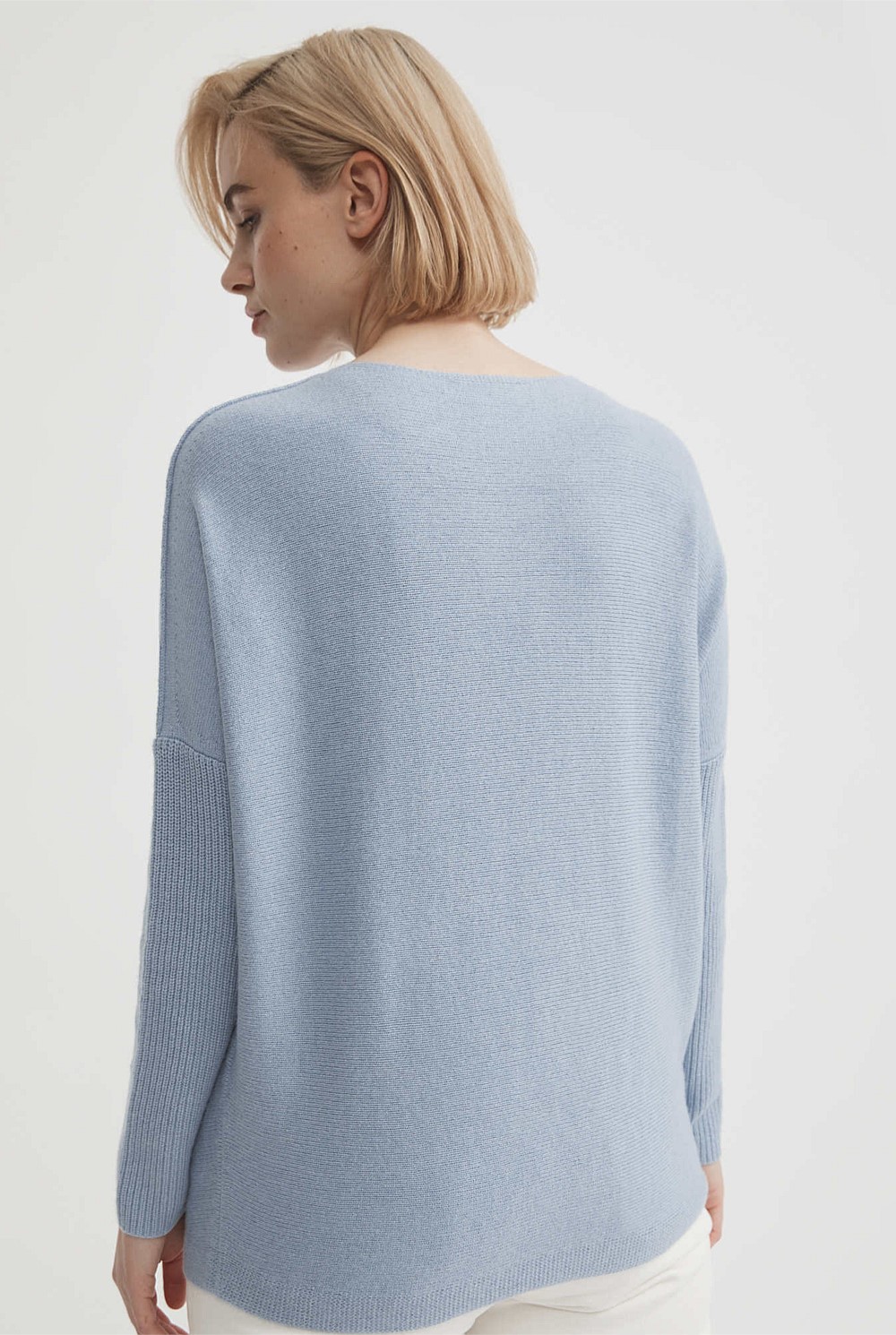 Drop Shoulder Knit