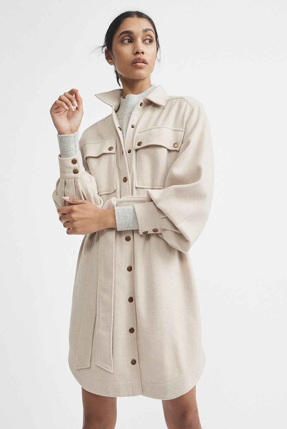 Utility Jacket Dress