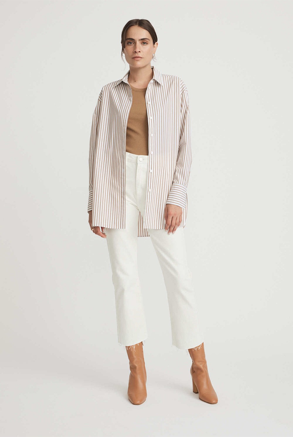 Stripe Cotton Shirt