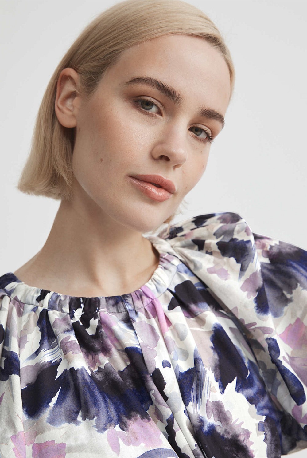 Print Raglan Dress