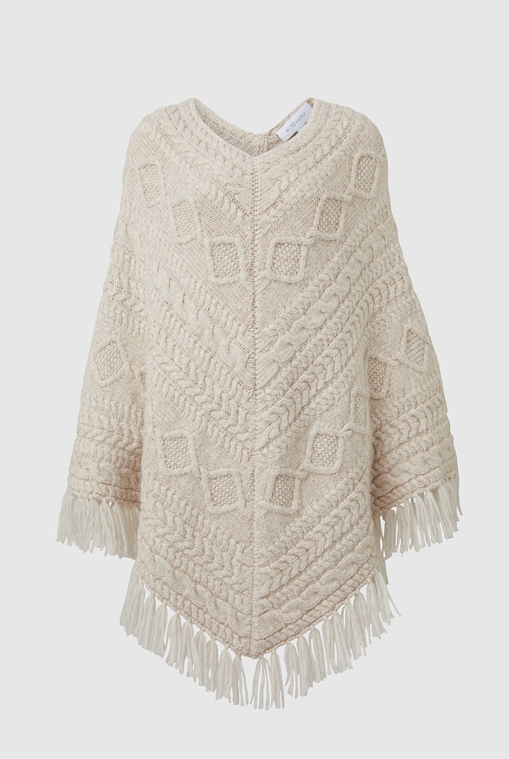 Luxe Cable Poncho