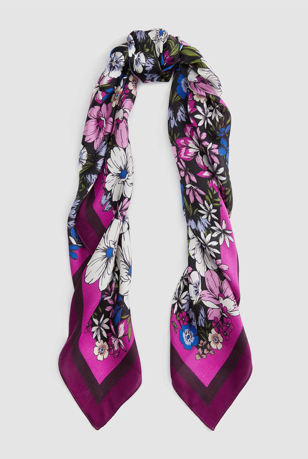 Primrose Print Silk Scarf