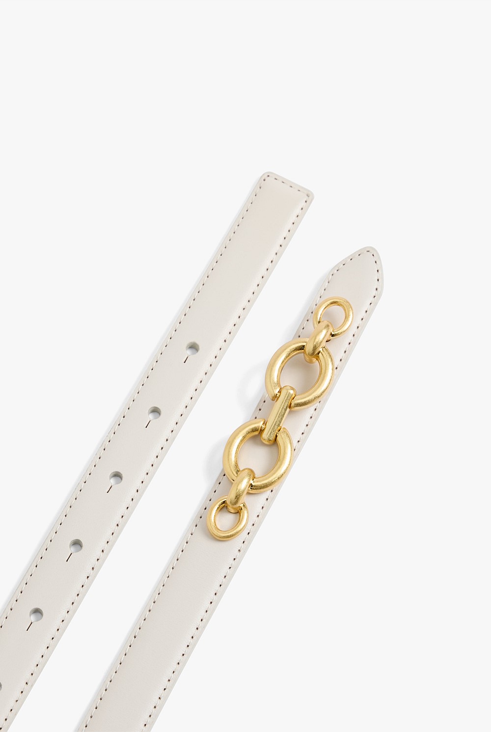 Oval Link Chain Belt