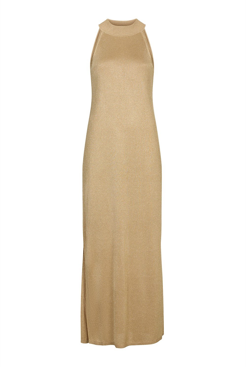 Metallic Knit Dress