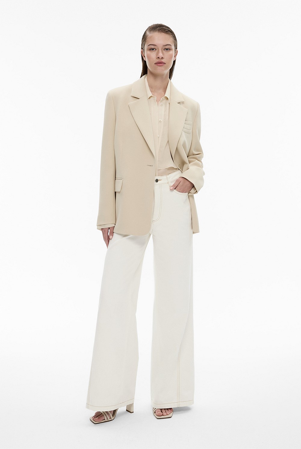Georgette Layered Shirt