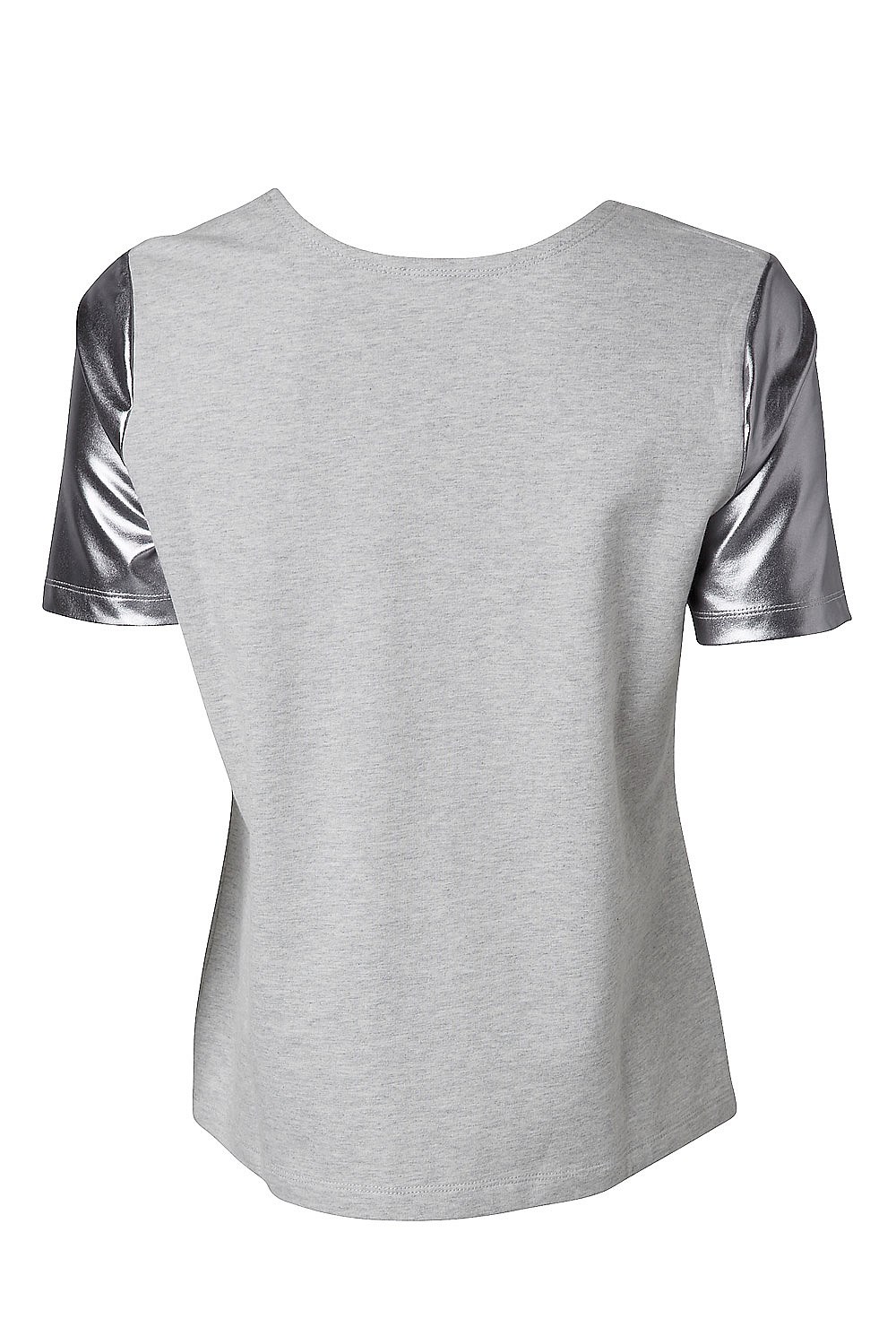 Metallic Sleeve Tee
