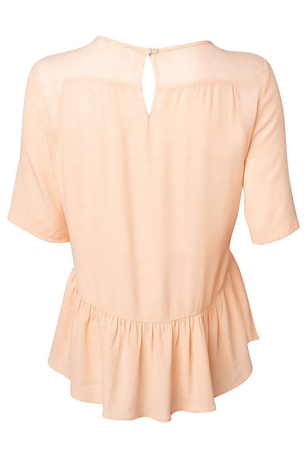 Panel Peplum Tee