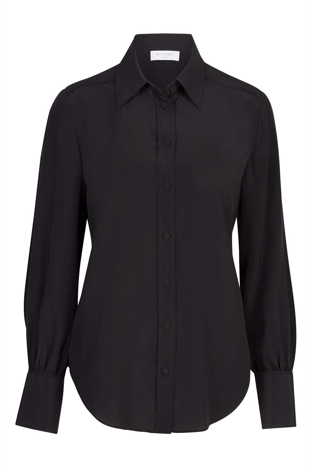 Silk Bind Detail Shirt