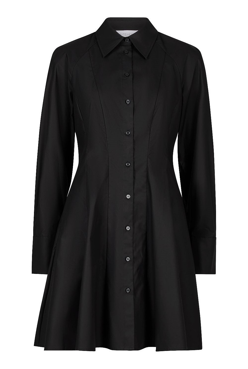 Seam Detail Mini Shirt Dress