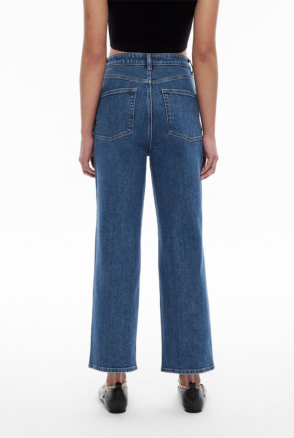 Crop Straight Jean