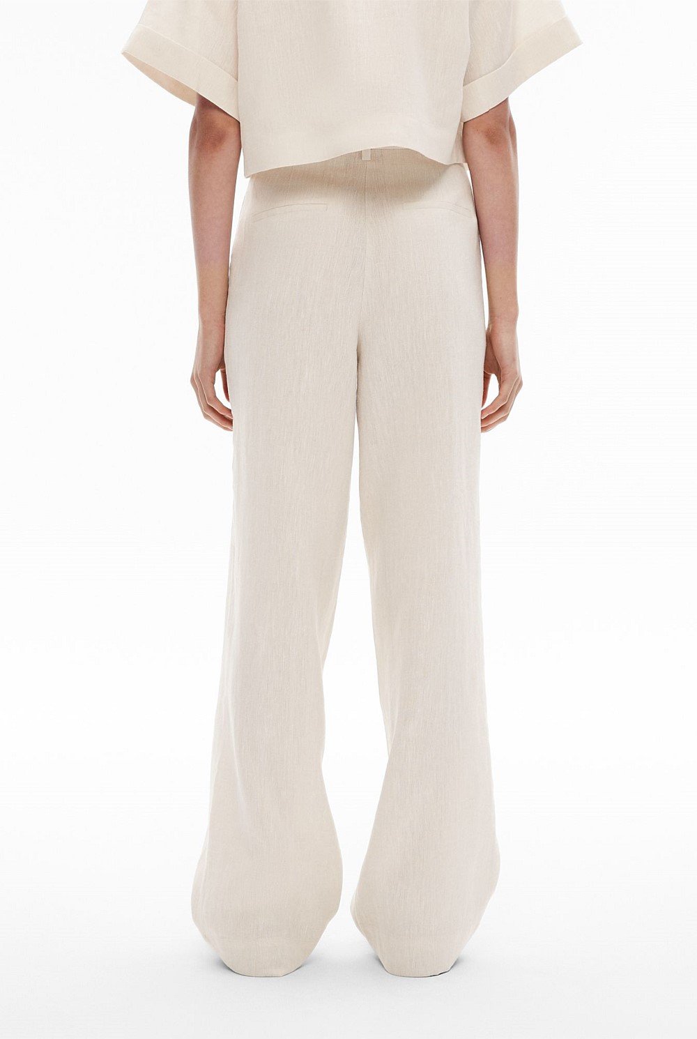 Linen Pleat Pant