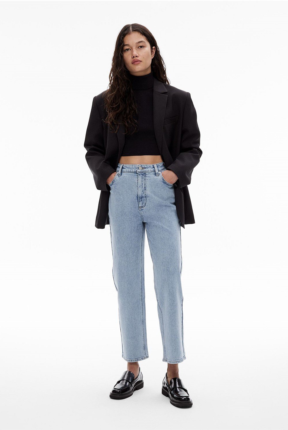 Crop Straight Jean