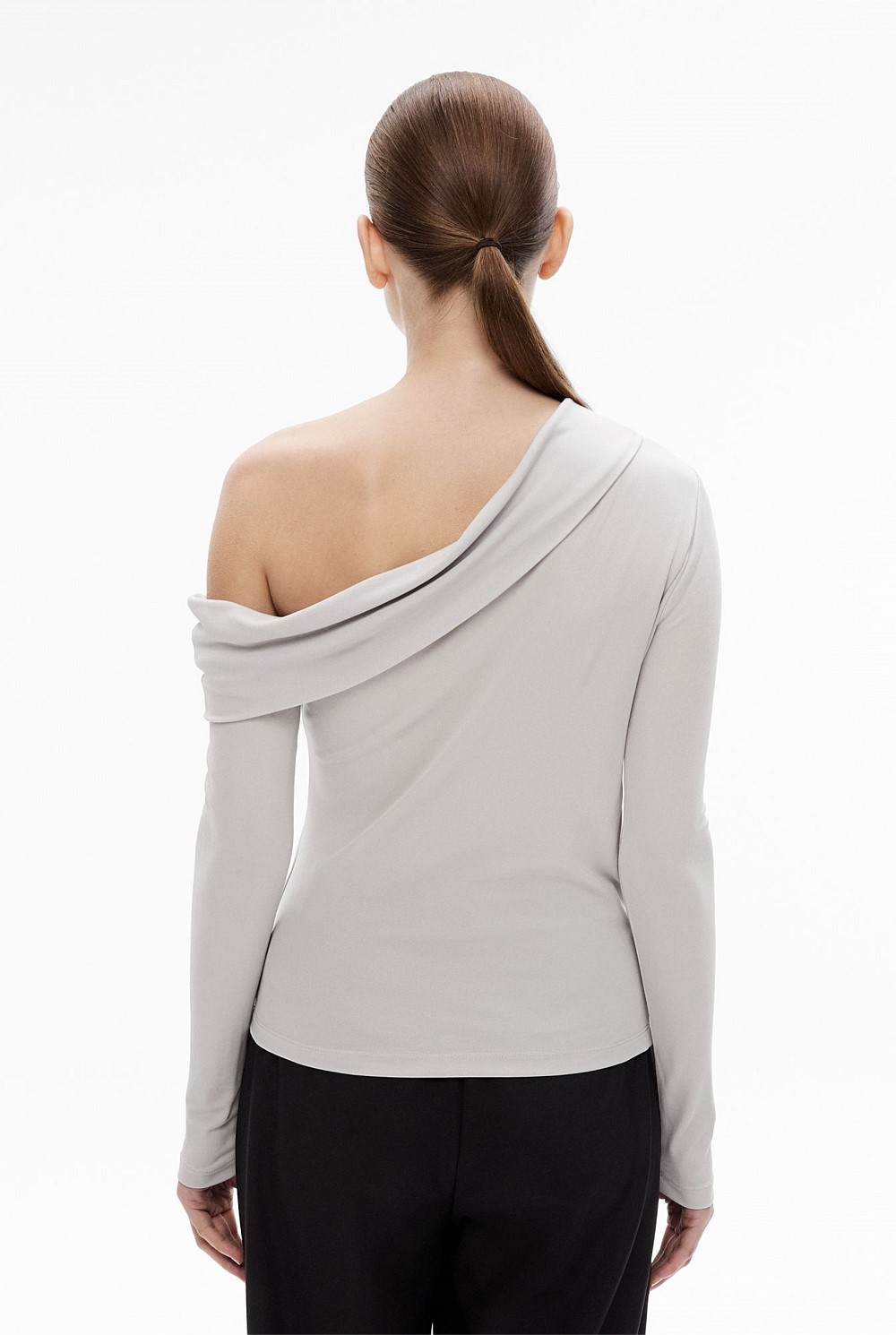 Draped Asymmetric Top