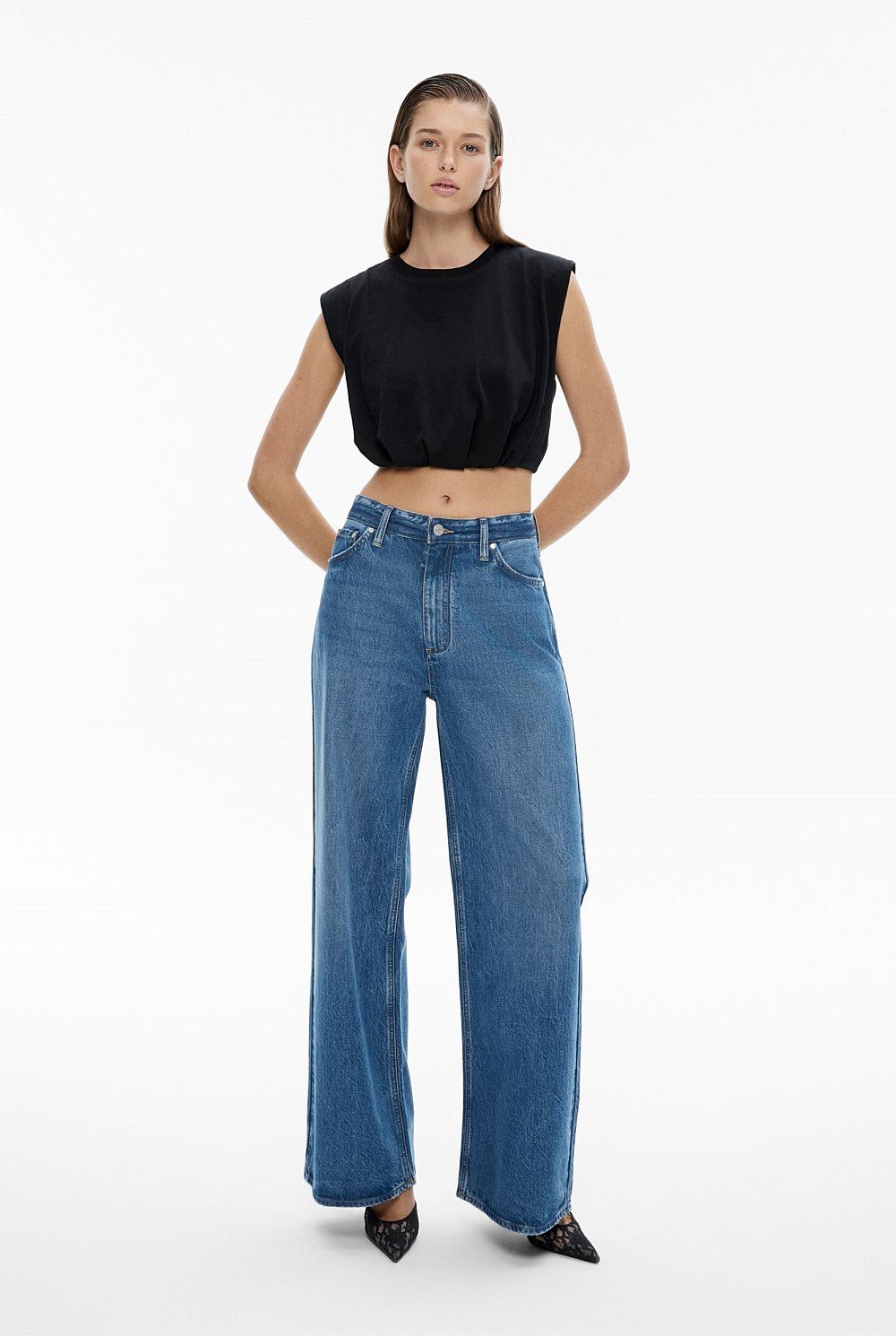 Denim Slouch Jean