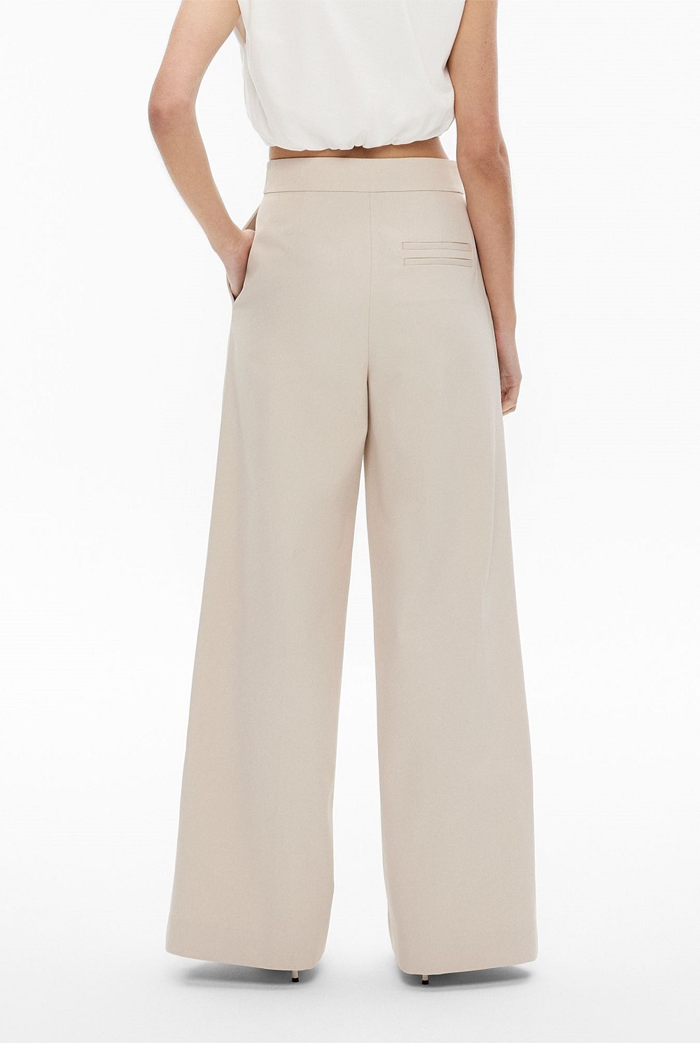 Waisted Pleat Trouser