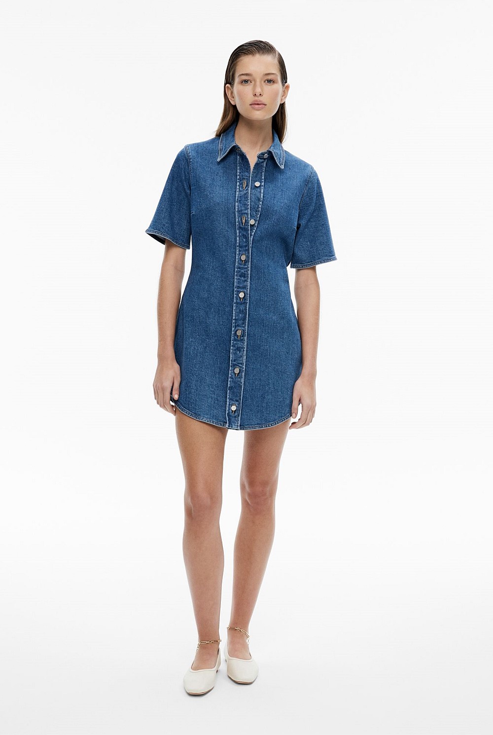 Denim Shirt Dress