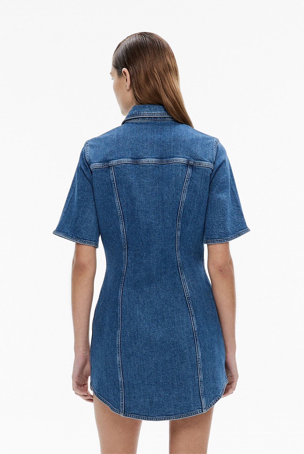 Denim Shirt Dress