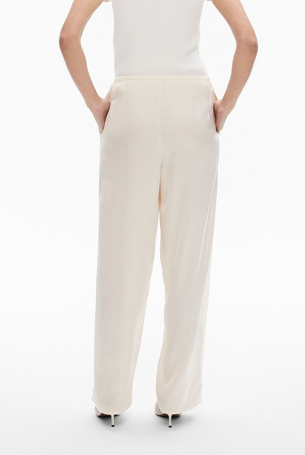 Fine Waistband Pant