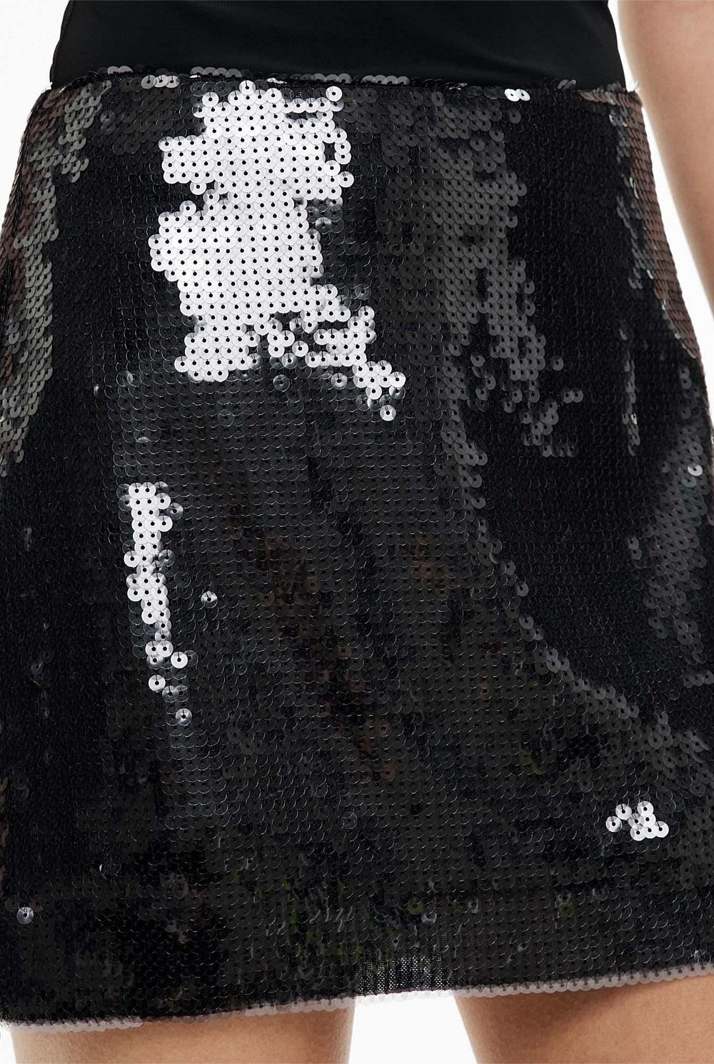 Sequin Mini Skirt