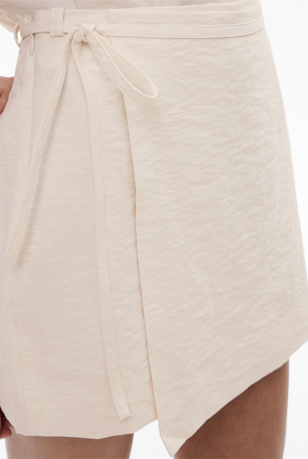 Tie Detail Wrap Skort