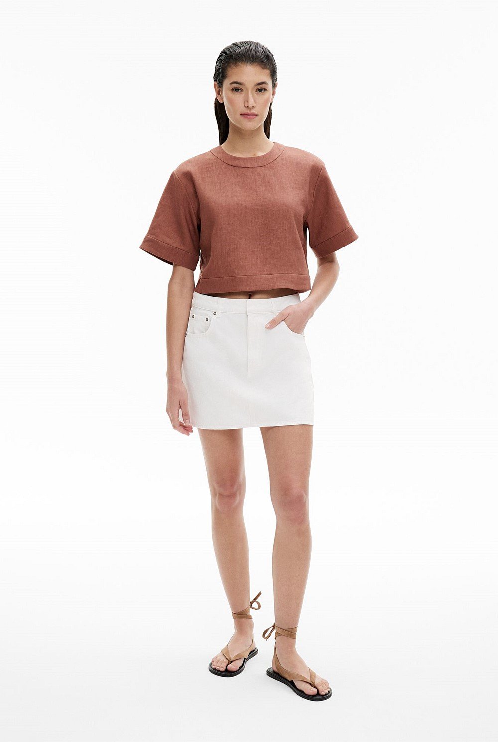 Linen Crop Popover