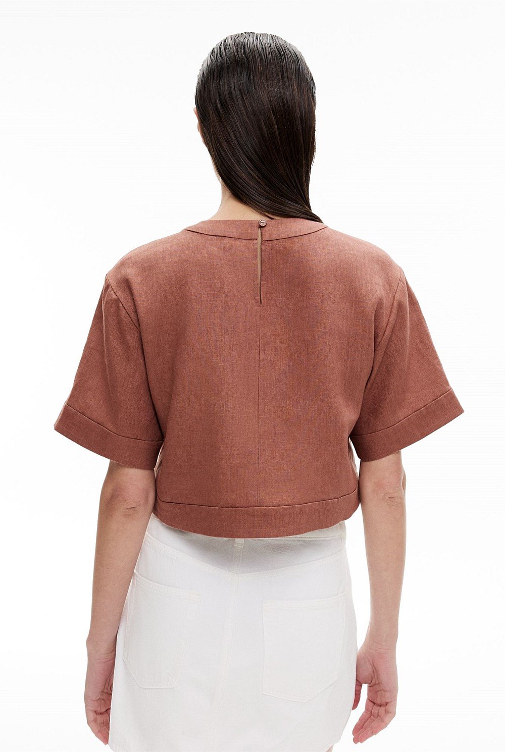 Linen Crop Popover