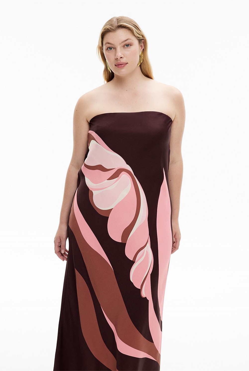 Strapless Maxi Dress